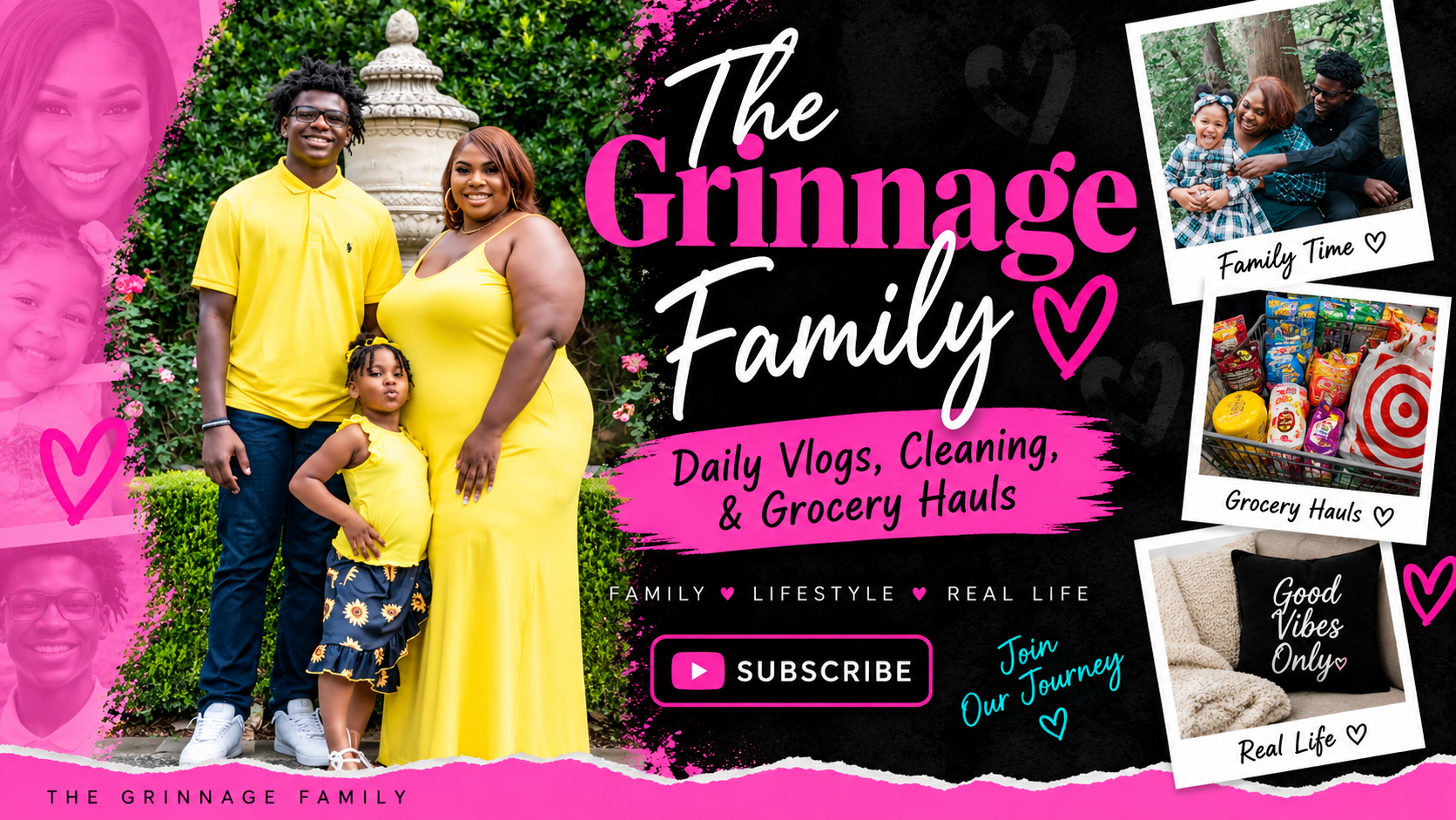 The Grinnage Family YouTube channel