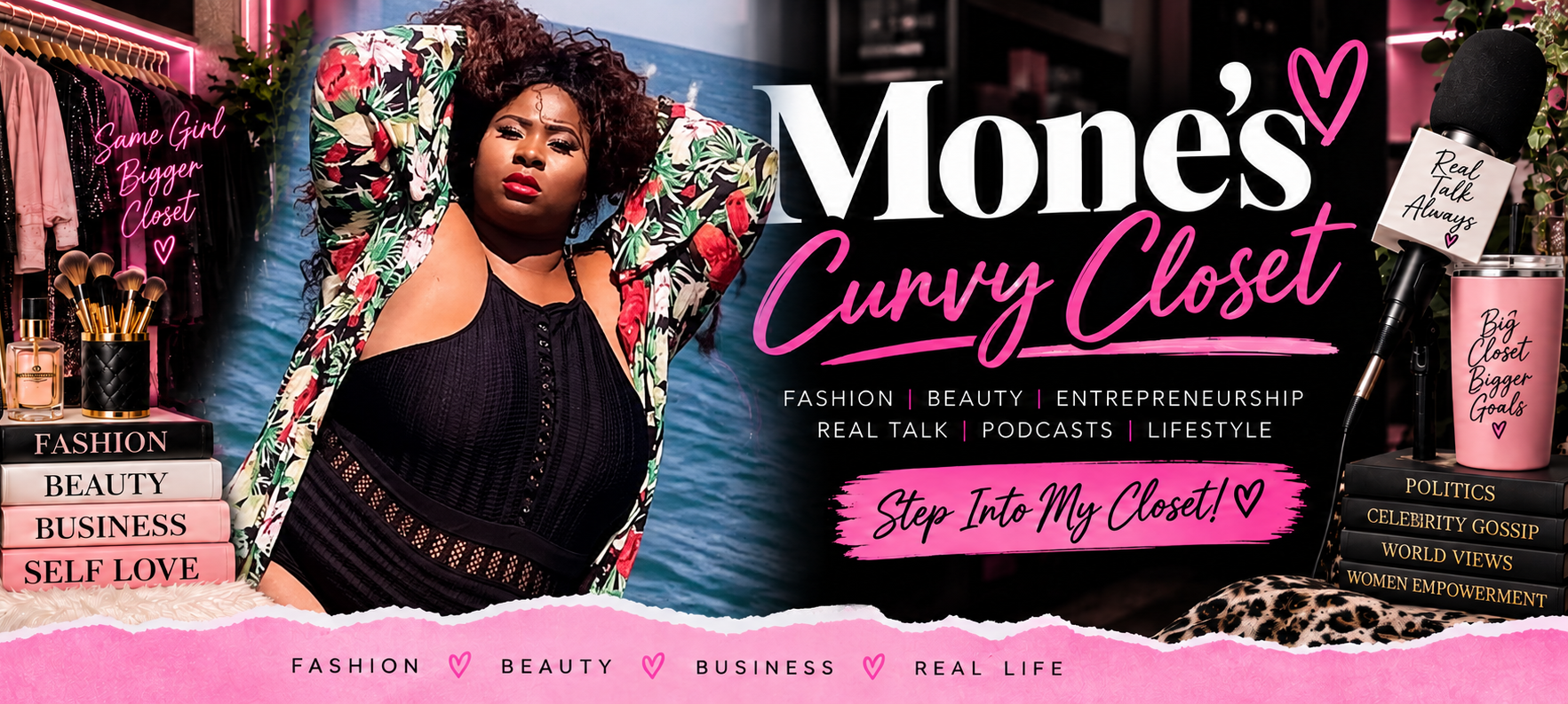 Mone's Curvy Closet YouTube channel